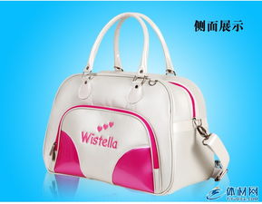 新款正品粉紅色女款高爾夫衣物包 時尚與實用的旅行伴侶